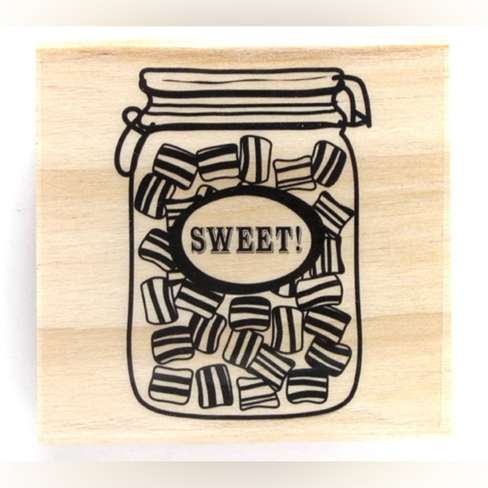 $1🍬Michaels Sweet Treat Rubber Stamp🍬New🍬$1 WITH ANY $10 ORDER OR MORE